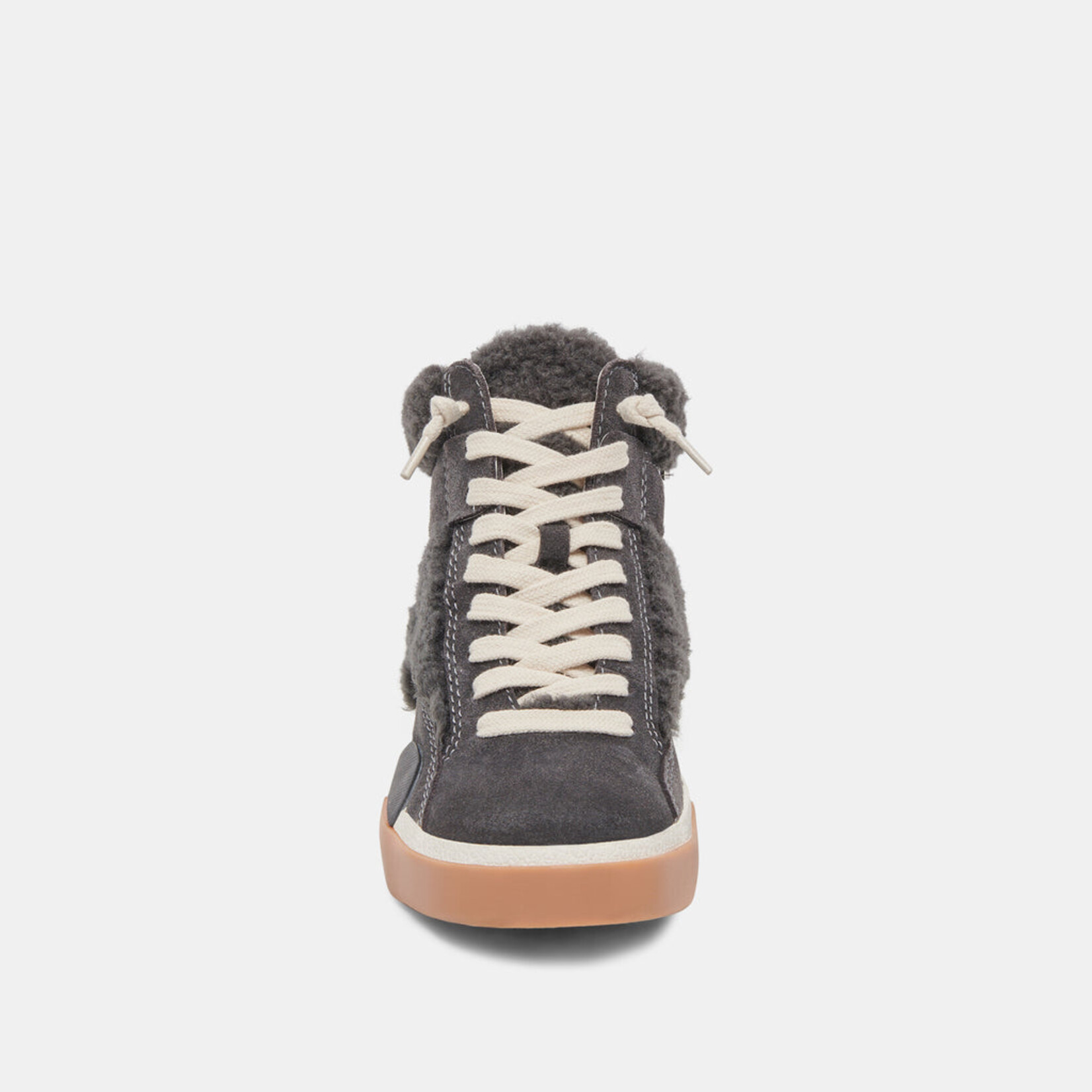 Dolce Vita Zilvia Plush Sneakers Anthracite Suede
