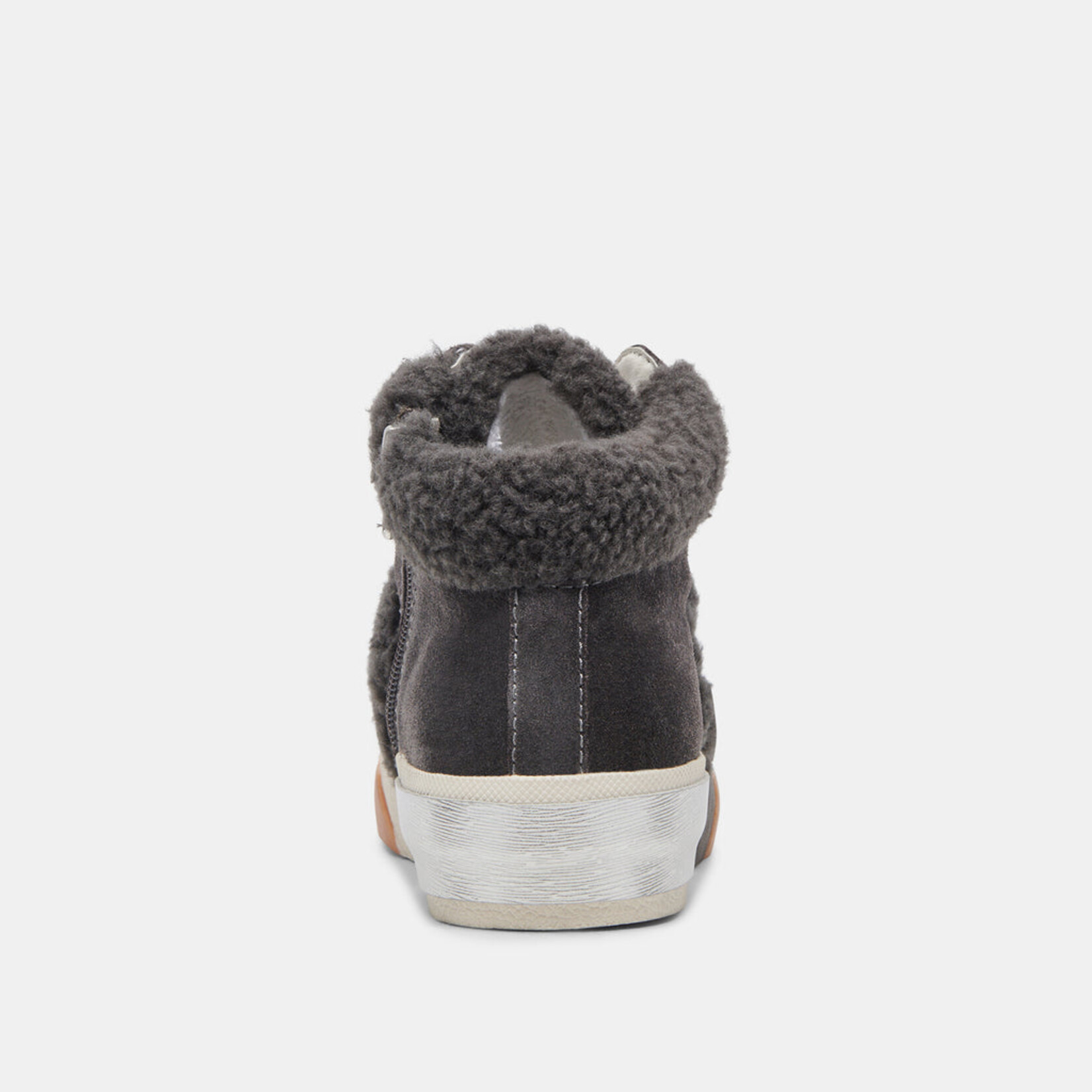 Dolce Vita Zilvia Plush Sneakers Anthracite Suede