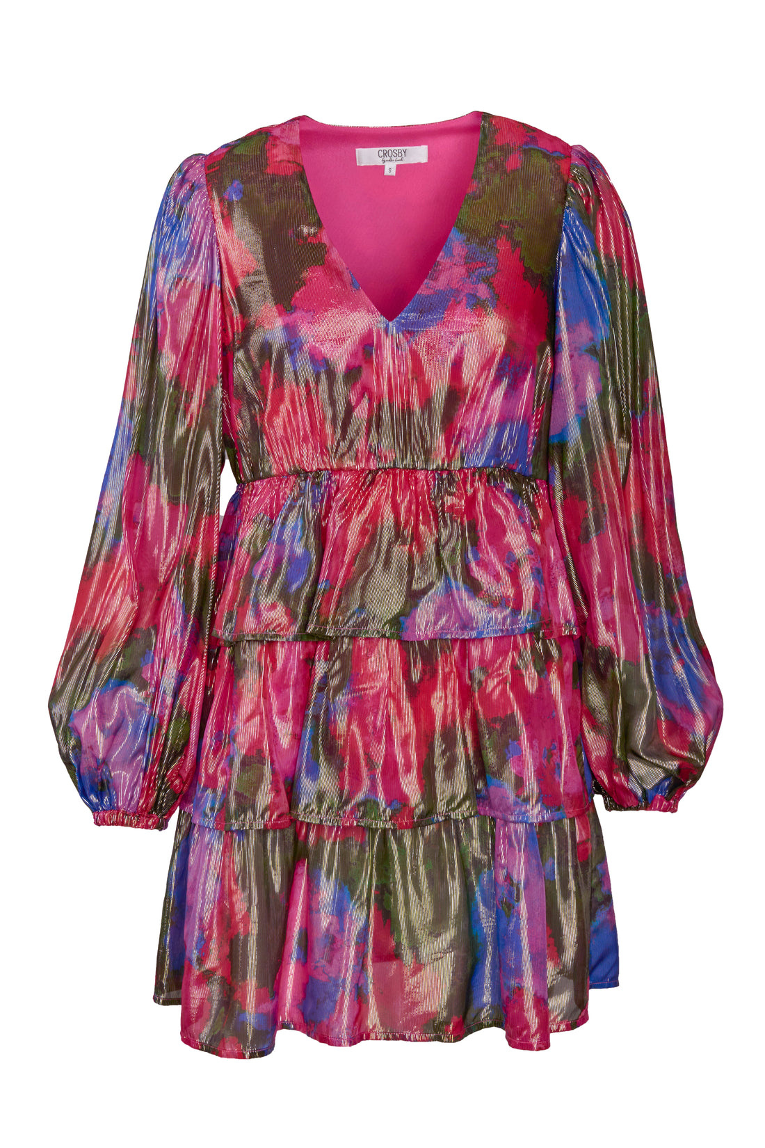 Crosby By Mollie Burch Lauren Dress Blurred Floral