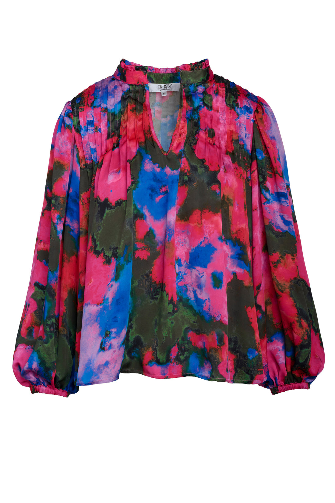 Crosby By Mollie Burch Gabby Blouse Blurred Floral