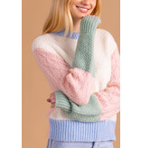 S'edge Apparel Piper Sweater Colorblock