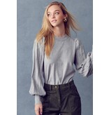 James Stripe Texture  Pullover