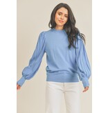 James Stripe Texture  Pullover