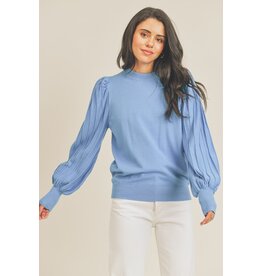 James Stripe Texture  Pullover