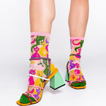Dopamine Cats Sheer Crew Sock
