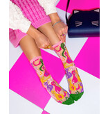 Dopamine Cats Sheer Crew Sock