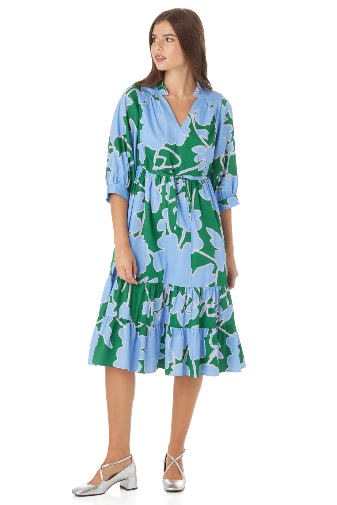 Crosby By Mollie Burch Tallie Dress Floral Figure