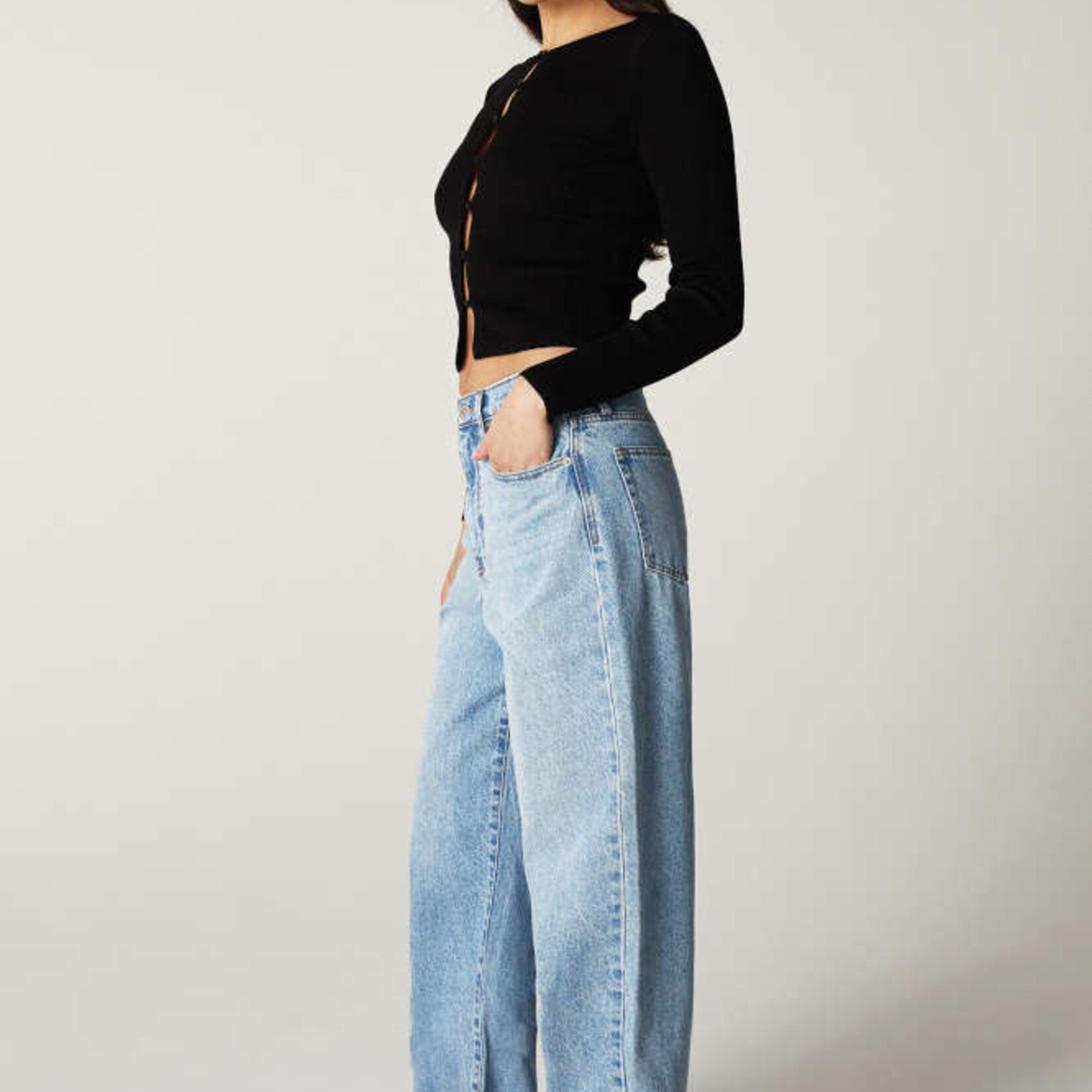 Unpublished Rumi High-Rise Stacked Leg in Highland