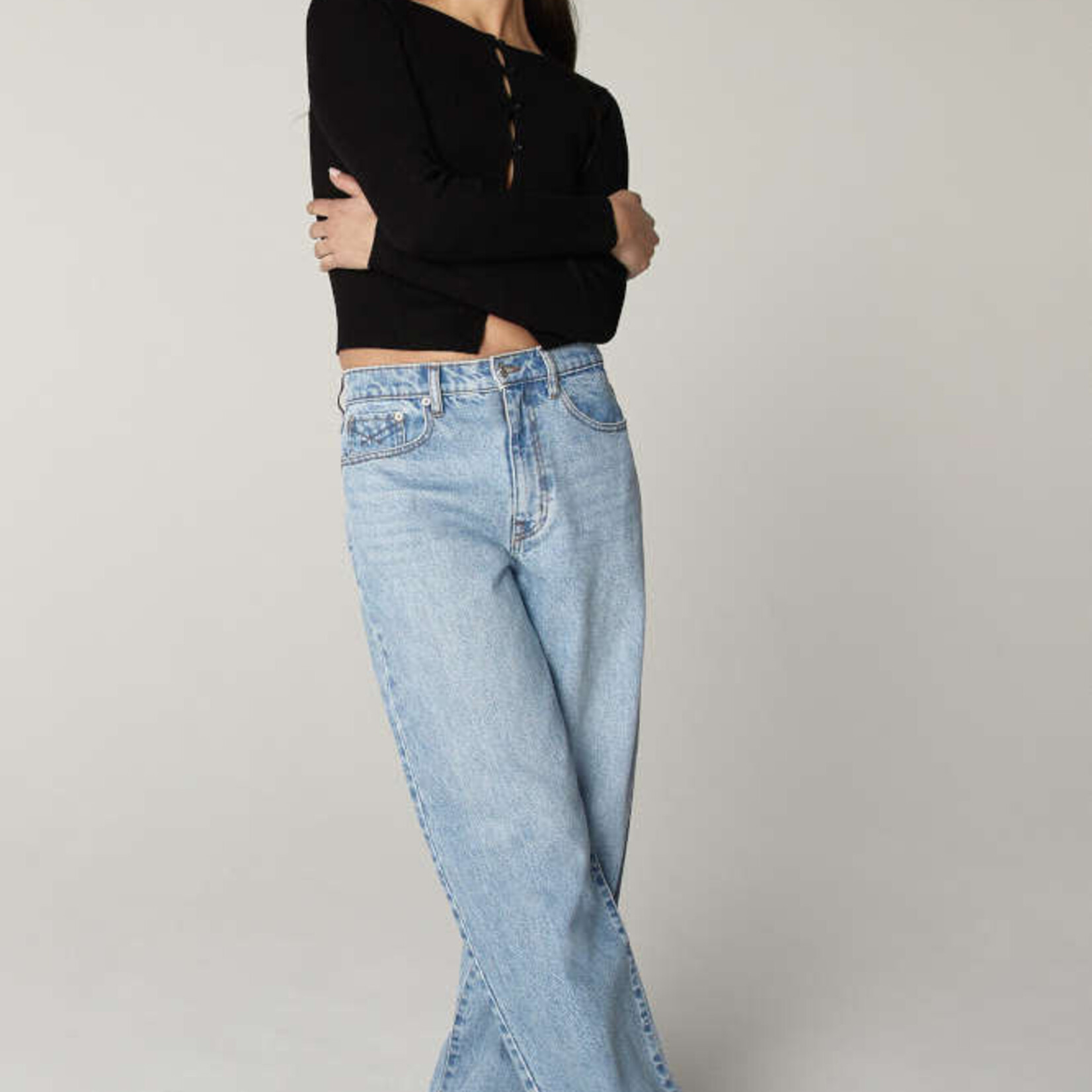 Unpublished Rumi High-Rise Stacked Leg in Highland