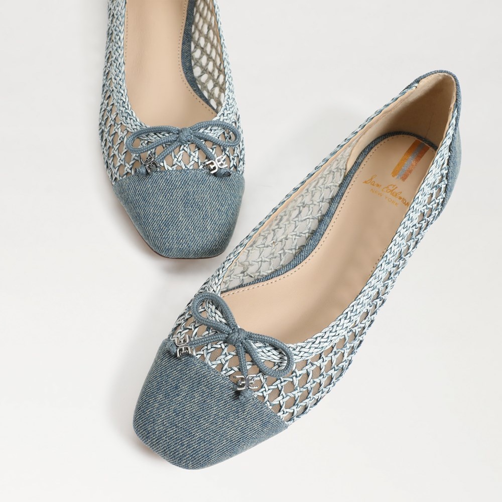 Sam Edelman May Denim Ballet Flat