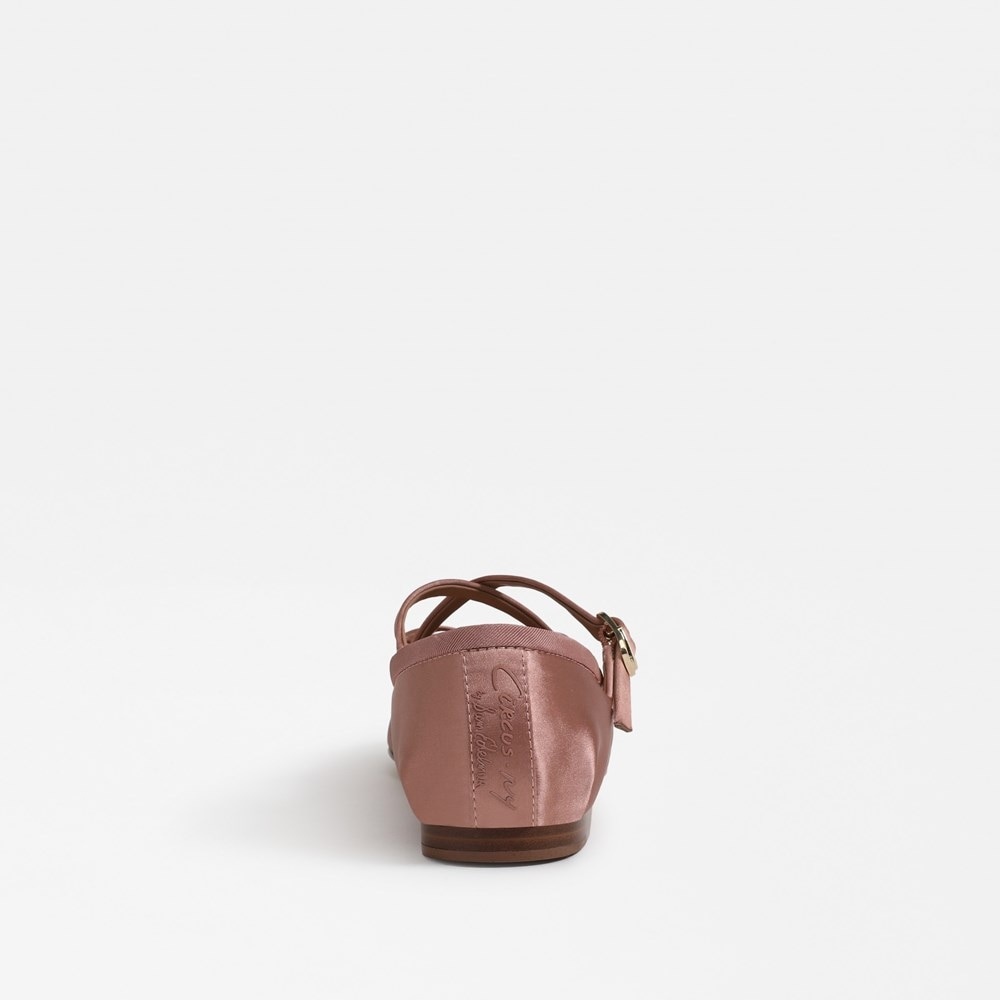 Zuri Strap Ballet Flat Dark French
