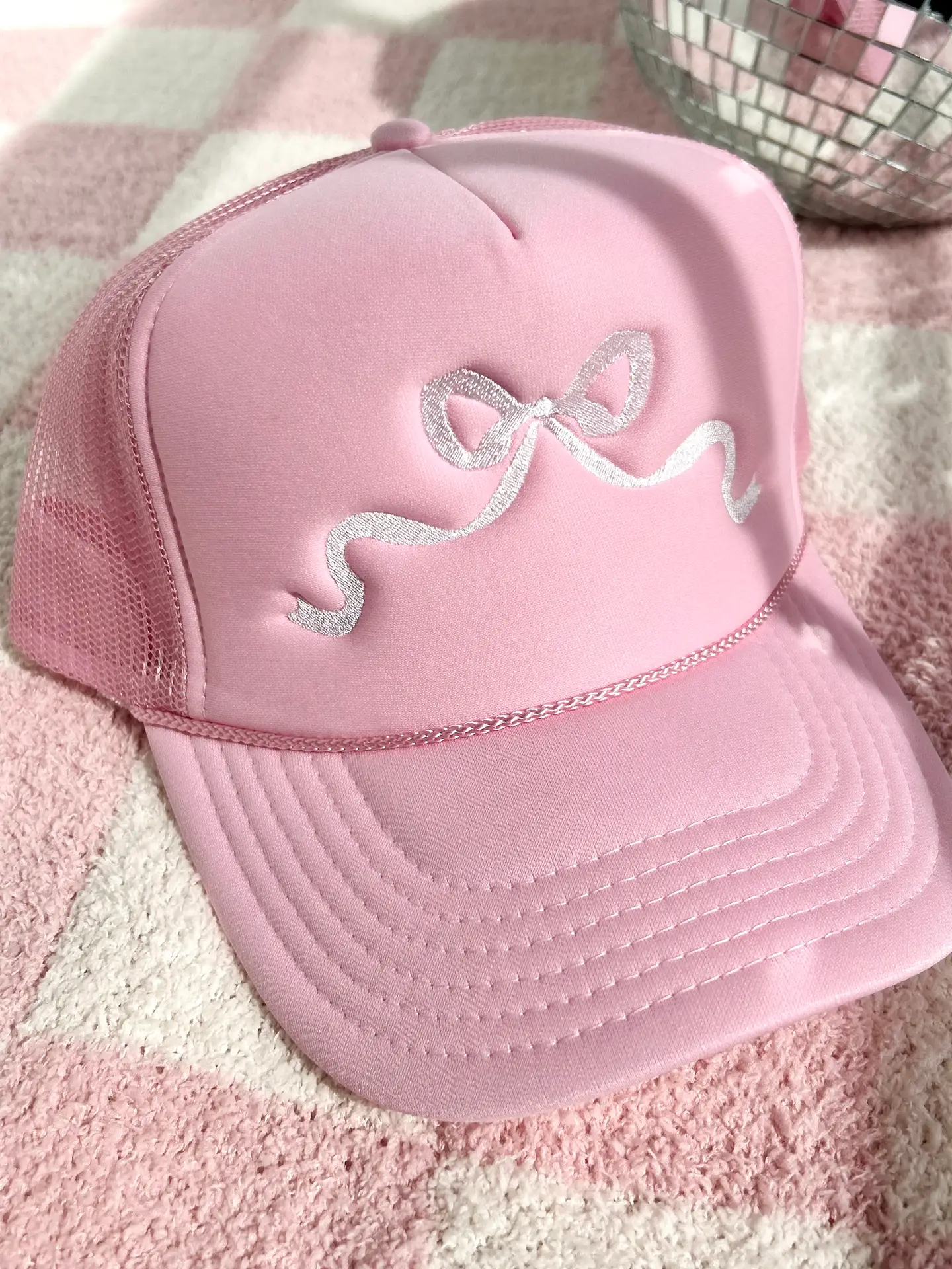 Cool Girl Collective Bow Trucker Hat