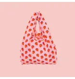 Party Mountain Paper Co Strawberry Foldable Nylon Tote