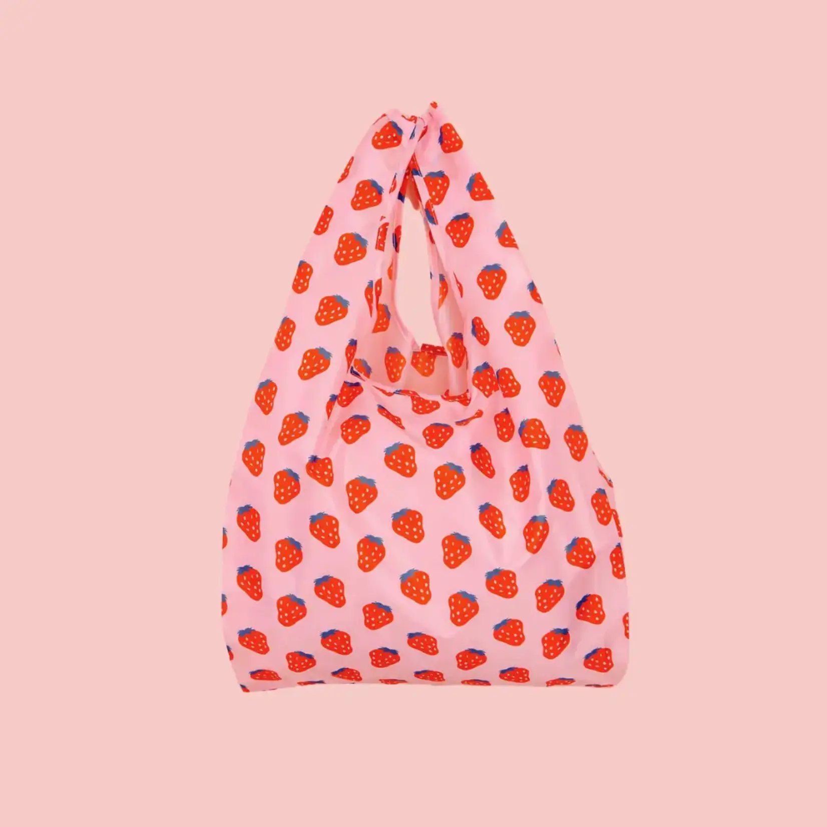 Party Mountain Paper Co Strawberry Foldable Nylon Tote