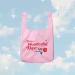 Party Mountain Paper Co Have a Wonderful Day Foldable Nylon Tote
