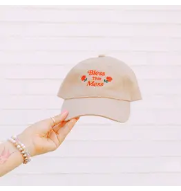 Party Mountain Paper Co Bless this Mess Baseball Hat