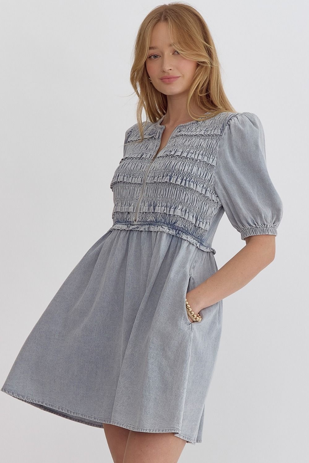 Tanner Chambray Dress