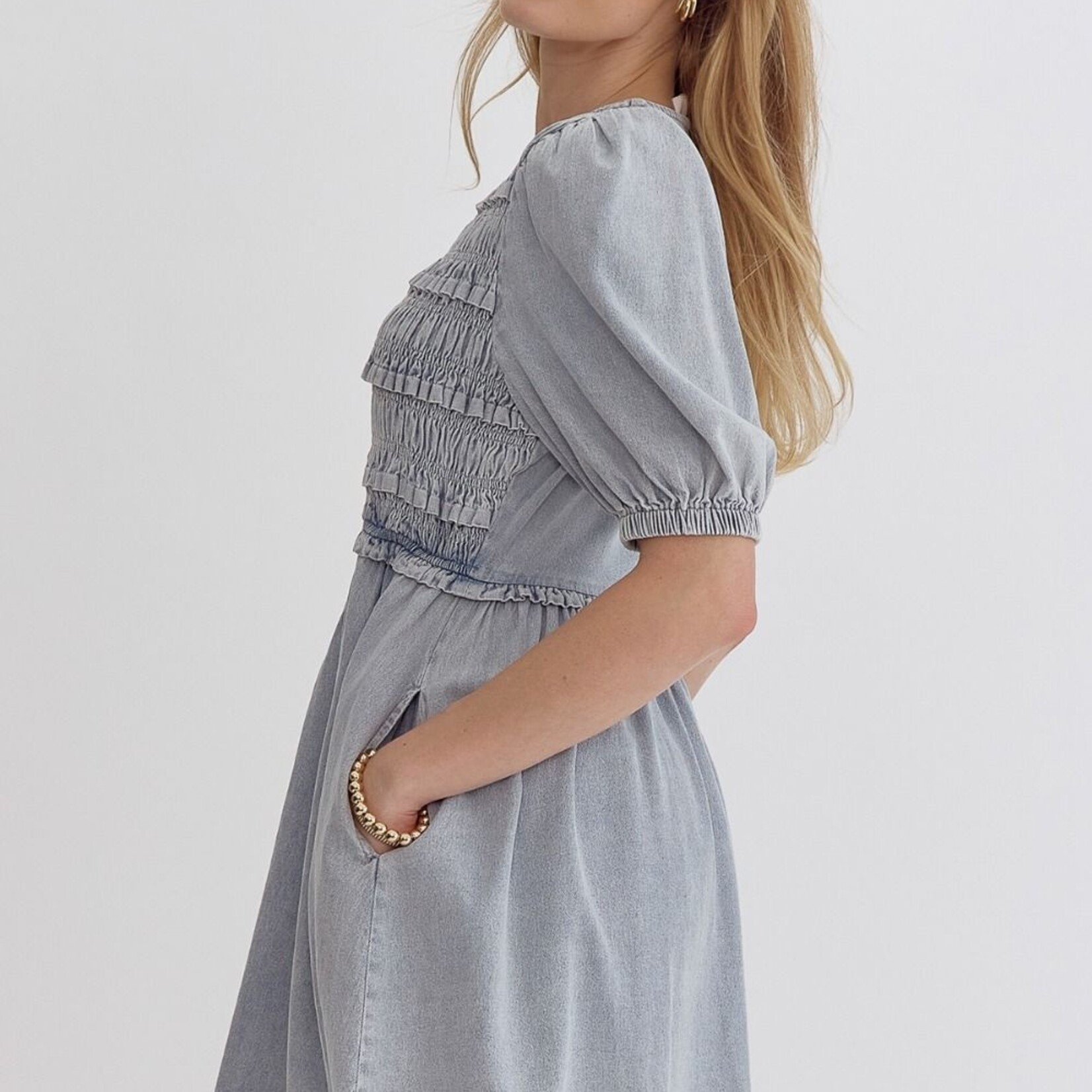 Tanner Chambray Dress
