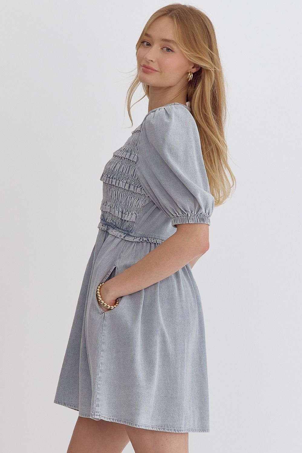 Tanner Chambray Dress