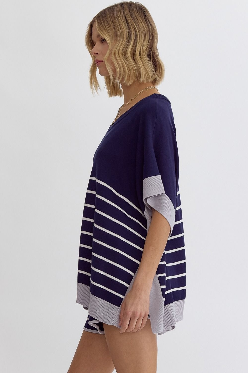 Entro Sail Away Striped Tee