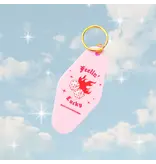 Party Mountain Paper Co Feelin' Lucky Motel Tag Keychain