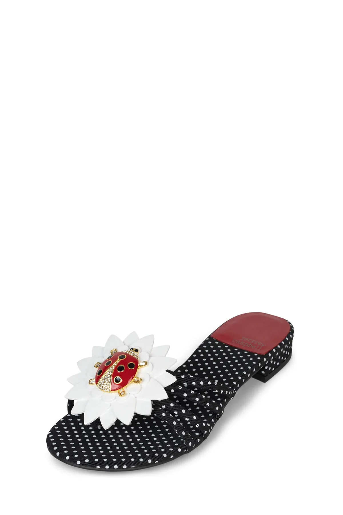 Jeffrey Campbell Bug-Me Polka Dot Sandals