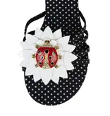 Jeffrey Campbell Bug-Me Polka Dot Sandals