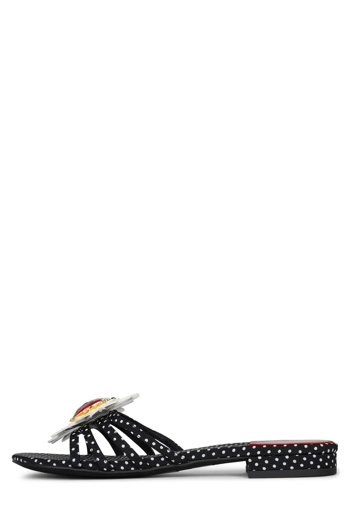 Jeffrey Campbell Bug-Me Polka Dot Sandals