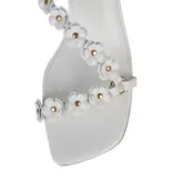 Jeffrey Campbell Fragile White Flower Sandal