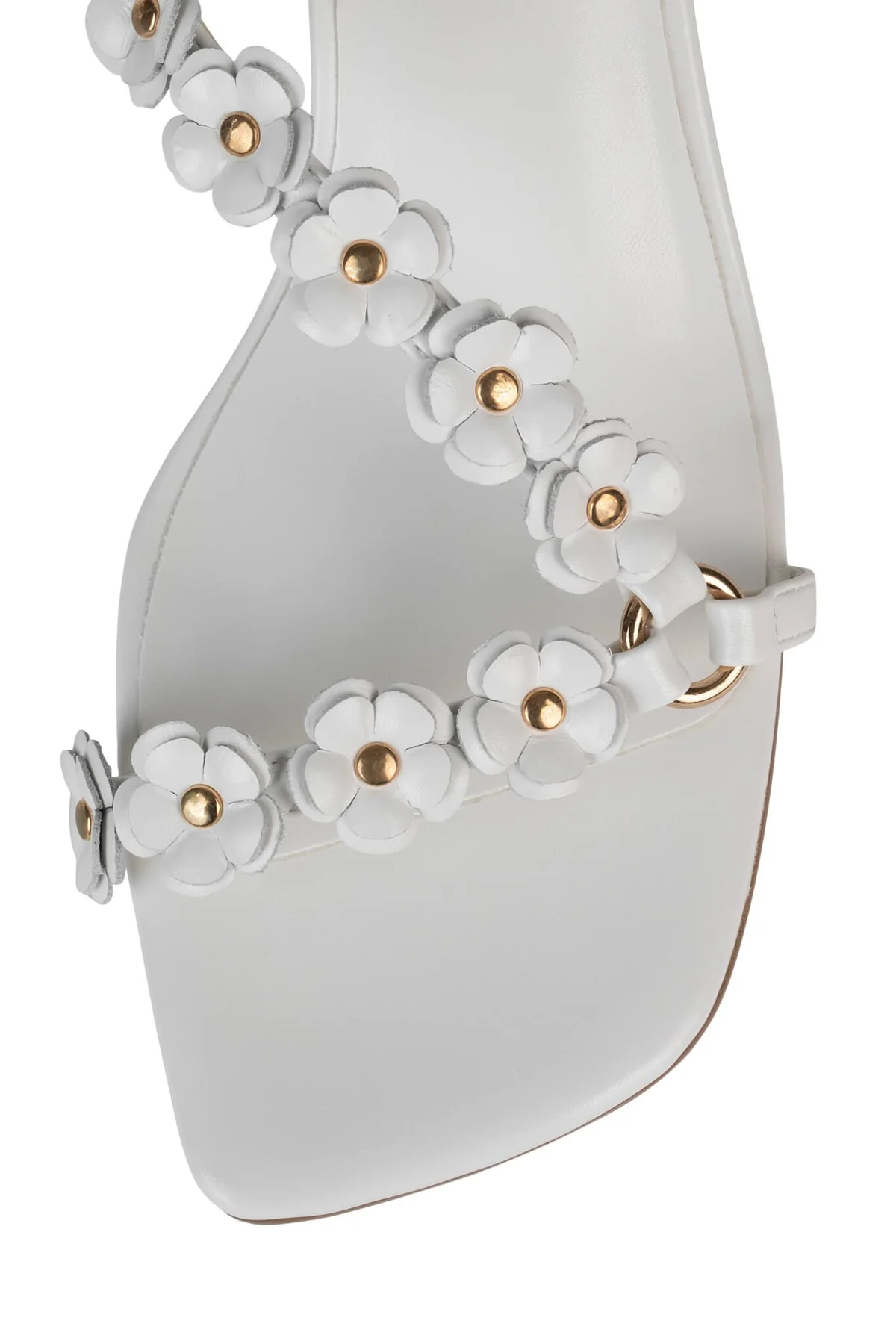Jeffrey Campbell Fragile White Flower Sandal