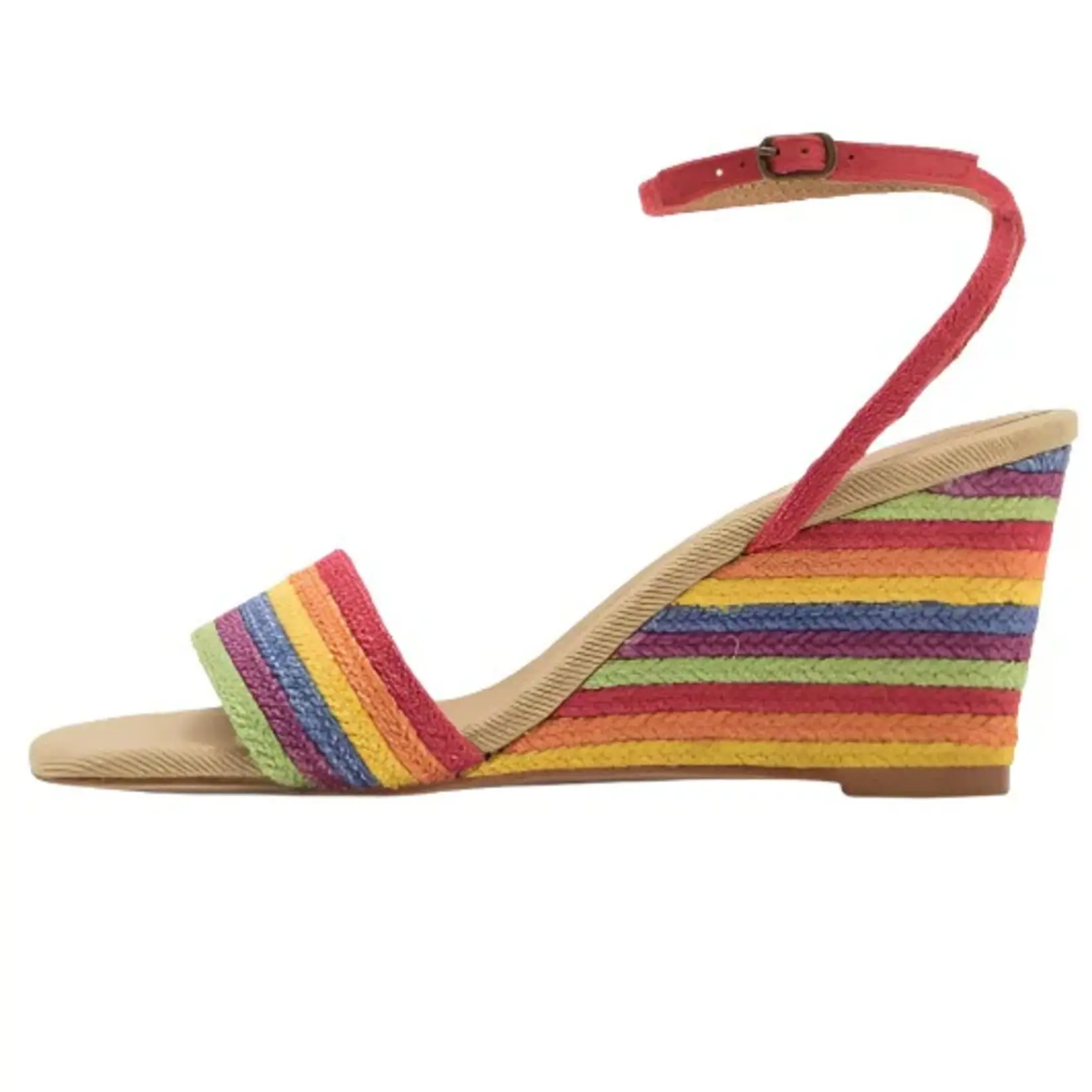 Jeffrey Campbell Sailboat Rainbow Wedge