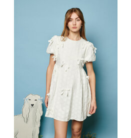 Sister Jane NANA JACQUARD BOW DRESS