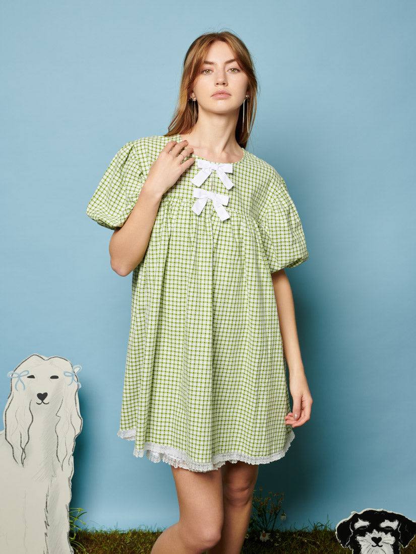 Sister Jane Pet Gingham Mini Dress