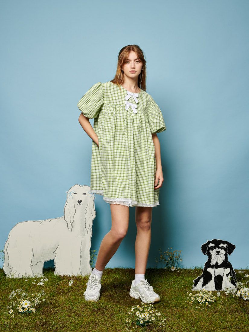 Sister Jane Pet Gingham Mini Dress