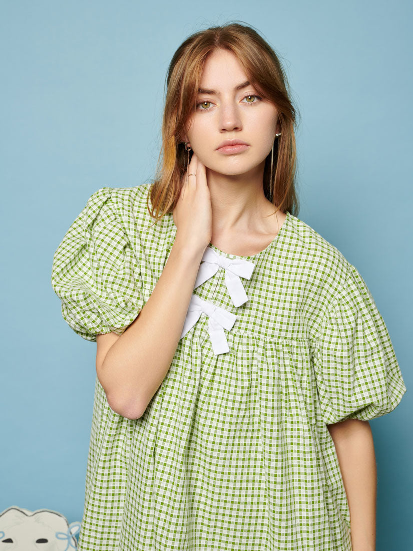 Sister Jane Pet Gingham Mini Dress