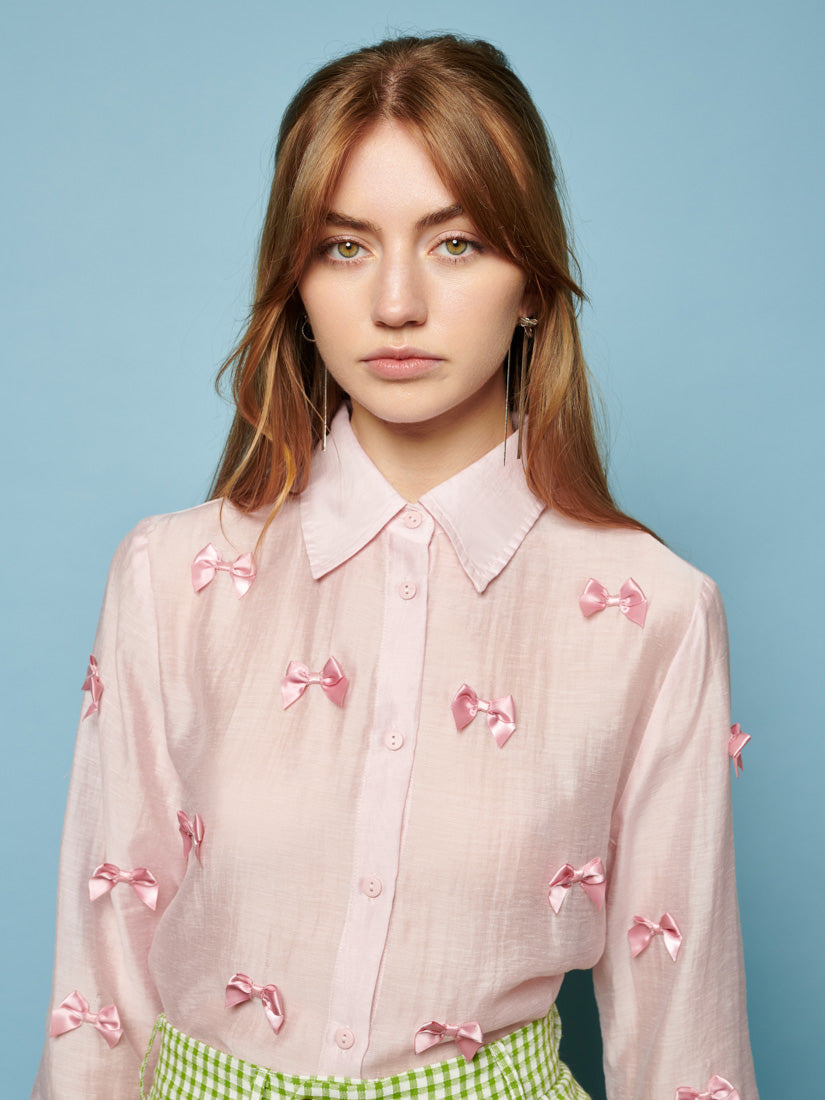 Sister Jane BERTIE BOW SHIRT