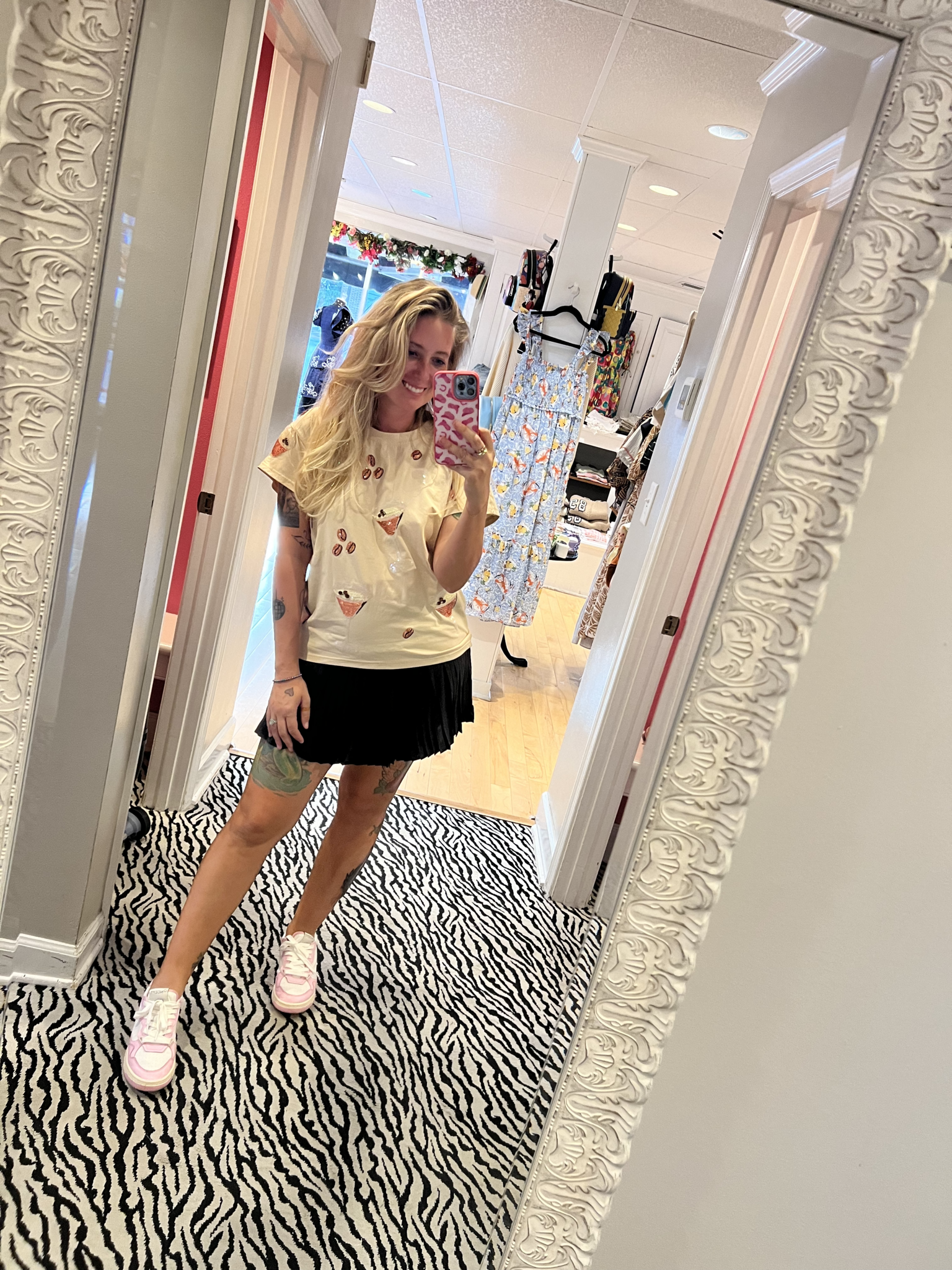 Queen of Sparkles Scattered Espresso Martini Tee