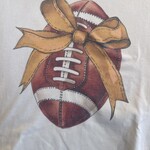 Football Bow Tee