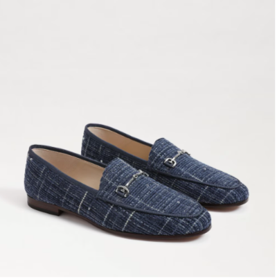 Sam Edelman Loraine Loafer Blue Tweed