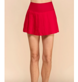 Pleated Athletic Skirt