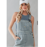 Flare Denim Overalls