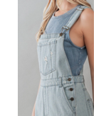 Flare Denim Overalls