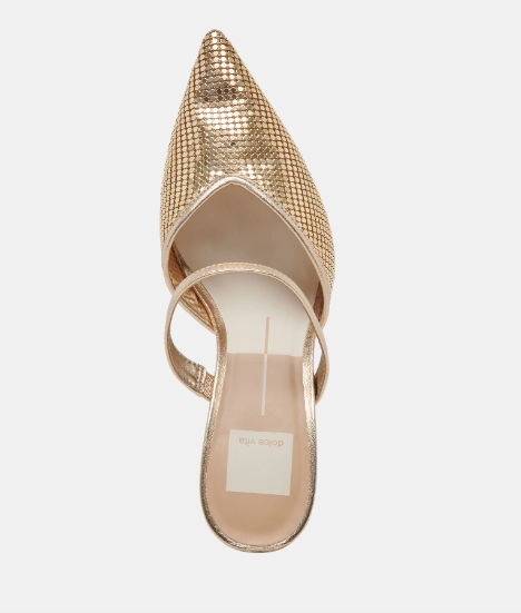Dolce Vita KANIKA Gold Metallic Mesh
