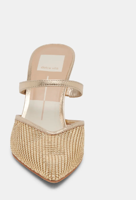 Dolce Vita KANIKA Gold Metallic Mesh
