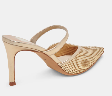 Dolce Vita KANIKA Gold Metallic Mesh