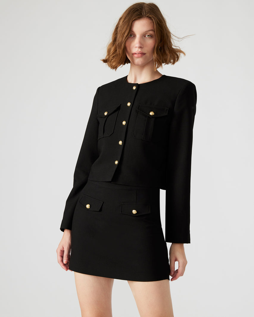 Steve Madden COSETTE JACKET Black