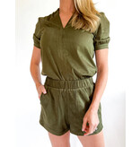 Steve Madden SUEDE FAUX THE RECORD Shorts