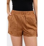 Steve Madden SUEDE FAUX THE RECORD Shorts
