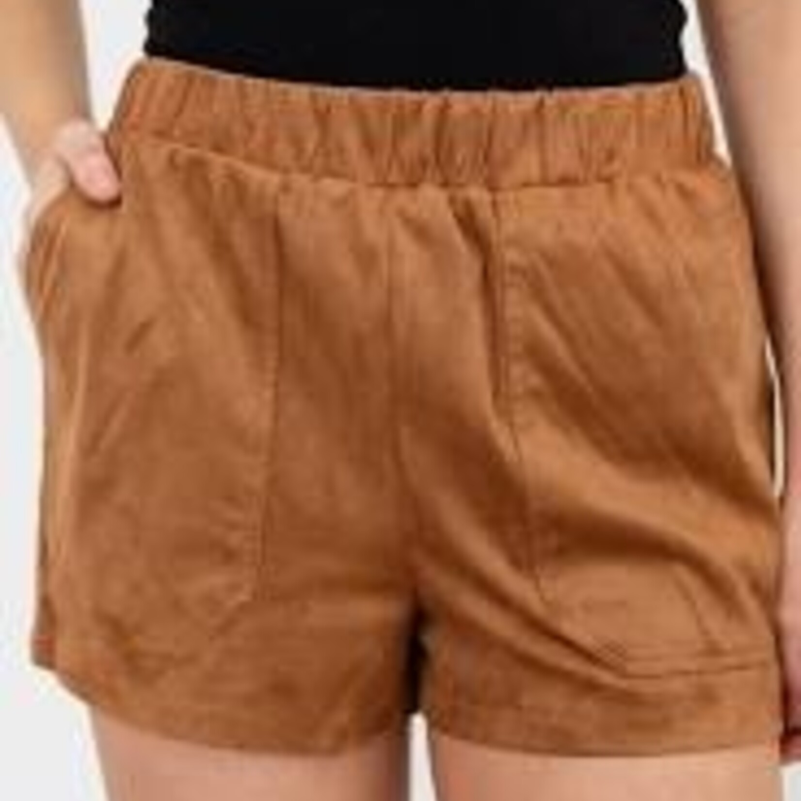 Steve Madden SUEDE FAUX THE RECORD Shorts