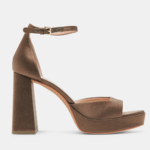 Dolce Vita Pandro Olive Satin Platform